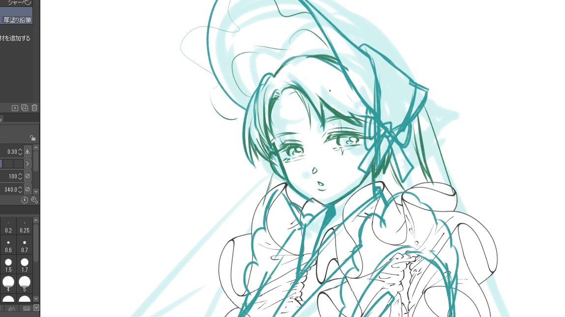 めっちゃくちゃ自分絵で描くの楽しい♡