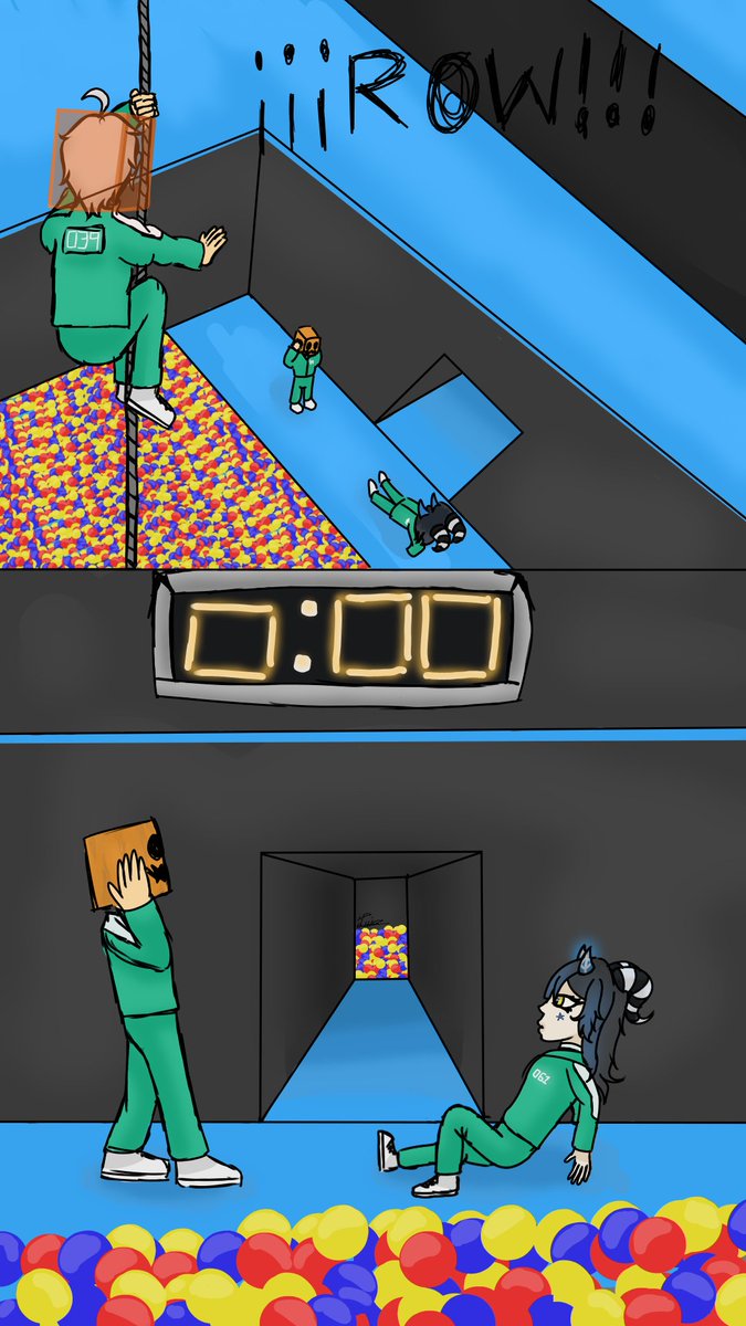 Creo que es el dibujo que menos me ha gustado, mas comparandolo con mi dibujo anterior, pero ya ni modo, aqui les dejo otro dibujo inecesariamente dramatico ahora entre <a href="/SoyKanekiih/">Kanekiih 🍀</a> y la señorita Rowton de <a href="/Rowlay_rl/">RowlayVT💫</a> , ya despues les haga un dibujo a ambas para compensar ;-;