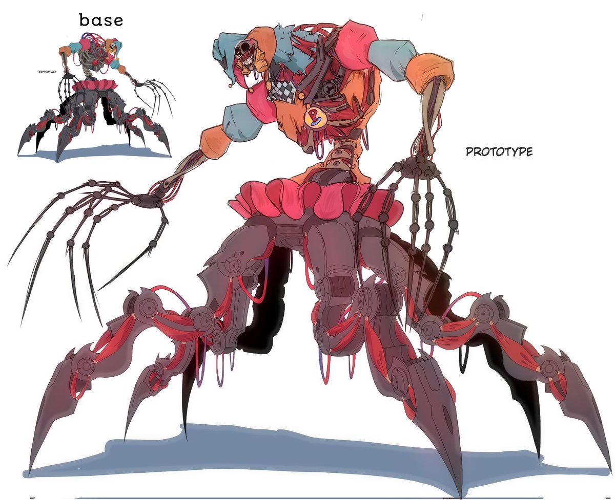 An interpretación of another interpretation of the prototipe 
Art original by <a href="/Cyberlord1109/">Cyber👀</a> 
#PoppyPlaytimeChapter5