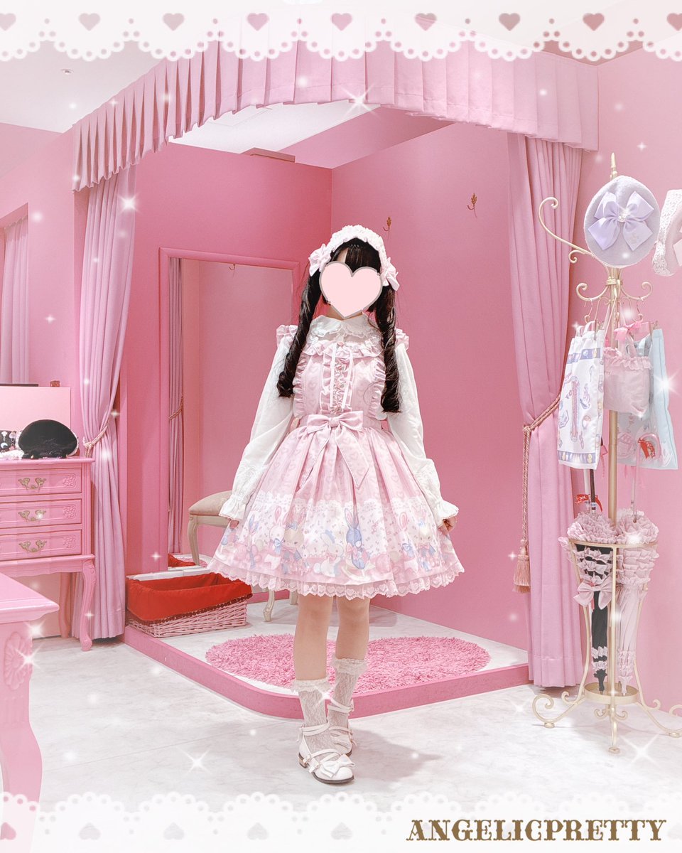 🎀お客様スナップ🎀 ふわふわToysエプロン風スカートでご来店ください