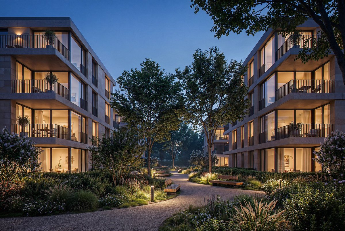 vwartclub's tweet image. "Verdant Court"
By ArchLaneCG
.
FULL PROJECT. 💚 bit.ly/4aFRLCI
.
A serene residential courtyard visualized with a realistic workflow using 3D Modeling + Corona Renderer + Photoshop post-production.
.
#architecture #3dart #3ddesign #visualization