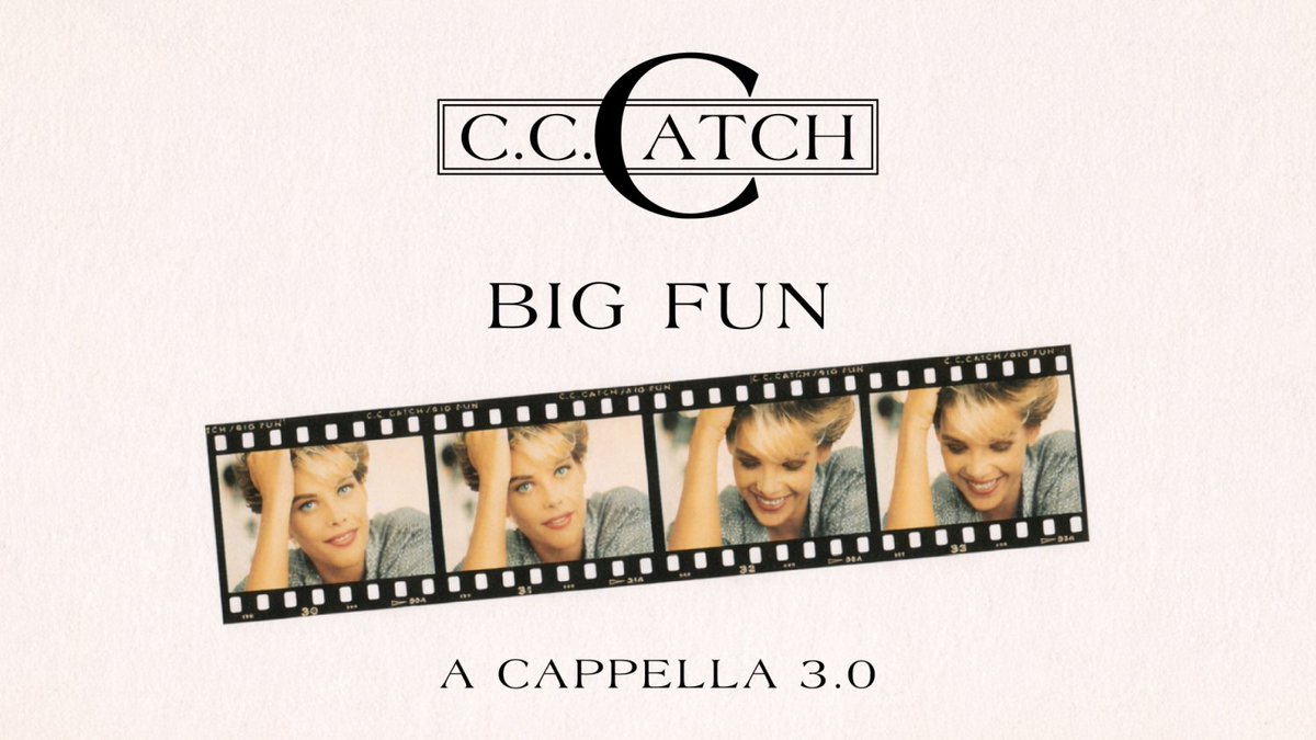 mid_cadillac's tweet image. C. C. CATCH Big Fun (A cappella 3.0)
youtu.be/OHd_u0eElCM
Written by Dieter Bohlen. 
Produced and arranged by Dieter Bohlen. 
Co-produced by Luis Rodriguez. 
Remastered by Midnight Cadillac. 
#midnightcadillac #cccatch #dieterbohlen #luisrodriguez #acappella