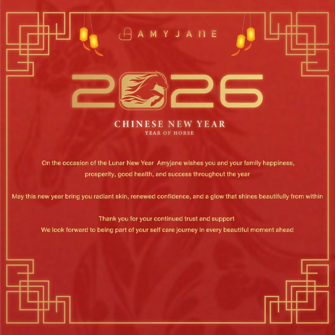 Happy Lunar New Year 🧧✨

ขออวยพรให้คุณมีความสุข ความมั่งคั่ง สุขภาพแข็งแรง และความสำเร็จ
ขอให้ปีนี้นำมาซึ่งผิวพรรณเปล่งปลั่งและความมั่นใจจากภายใน

ขอบคุณสำหรับการสนับสนุนเสมอมา

Gong Xi Fa Cai 
Glow Today, Shine Everyday ✨

#Pavelxamyjane