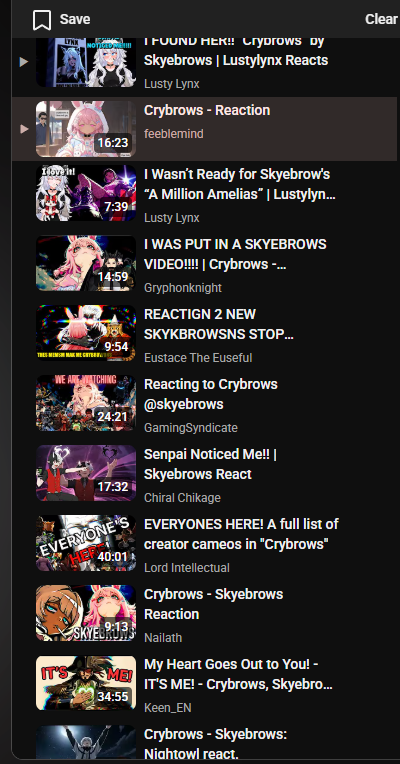 The correct way to watch Skyebrows videos