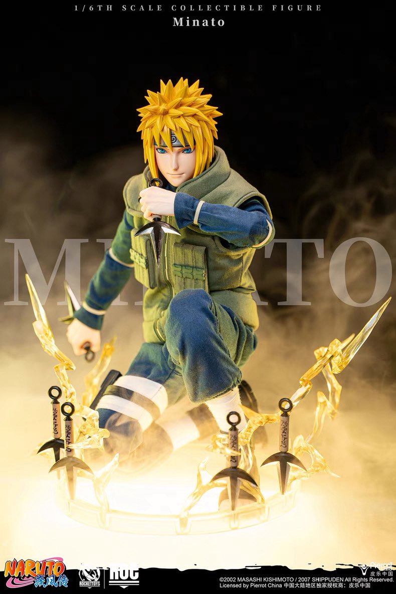 予約商品 locket toys NARUTO ミナト 1/6スケール 高さ約30cm