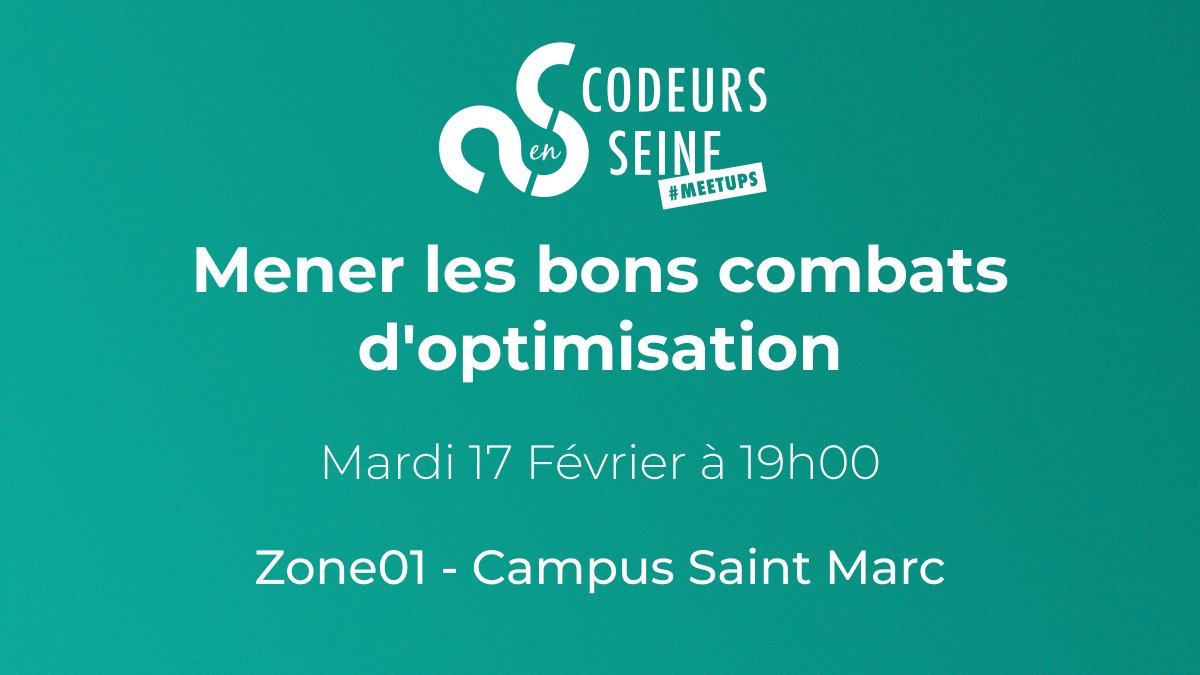 Codeurs en Seine tweet media