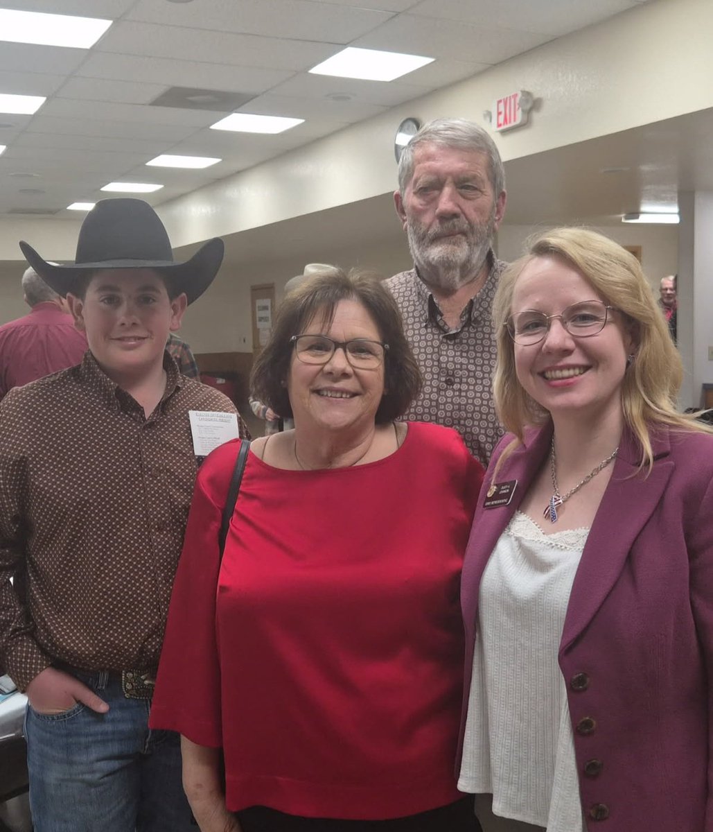 dusty4colorado's tweet photo. Had a fun night at Morgan County Republicans' #LincolnDayDinner🎩. I enjoyed being able to spend time w/good friends &amp; many patriots in my home county before heading back to Denver for another session week. 🇺🇸🐘
#DustyForColorado #HD63 #Conservative #RuralValues #FreedomFighter https://t.co/RfChEnyu2Y