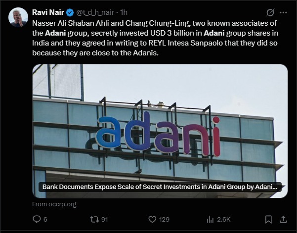 XGuruManoj's tweet photo. #Adani Has Faced One of the Most Scrutinised Periods in Corporate India

SEBI examined public shareholding, FPI structures and market conduct across multiple investigations.

After extensive review, no adjudicated violation has been established... facts matter more than narratives.