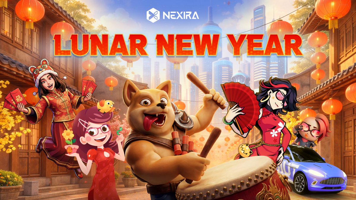 🎉 HAPPY NEW YEAR — YEAR OF THE HORSE! 

Thank you for believing in us and building this legacy together. 🤝✨

#LunarNewYear #Nexira #Web3Gaming