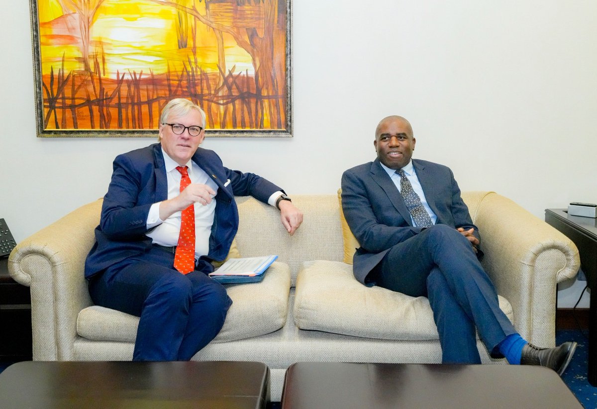 The Deputy Prime Minister of the United Kingdom, David Lammy <a href="/DavidLammy/">David Lammy</a> has arrived in Sri Lanka
 <a href="/AndrewPtkFCDO/">Andrew Patrick</a> <a href="/UKinSriLanka/">UK in Sri Lanka 🇬🇧🇱🇰</a>  🇬🇧 🇱🇰

virakesari.lk/article/238852