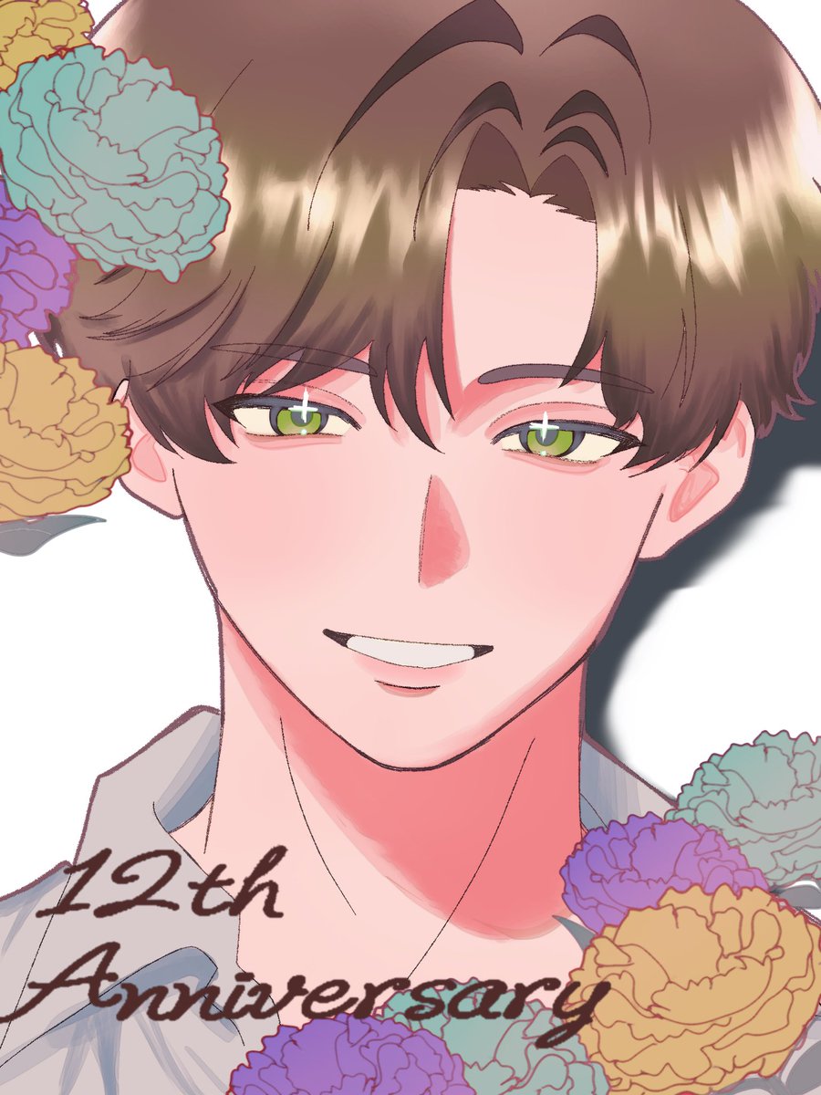 Yanagi_Desuga's tweet photo. #えるのの載る絵
 #えるの12周年

めちゃくちゃ遅れてしまったんですけど12周年おめでとうございました!! https://t.co/s9vb90D4K8