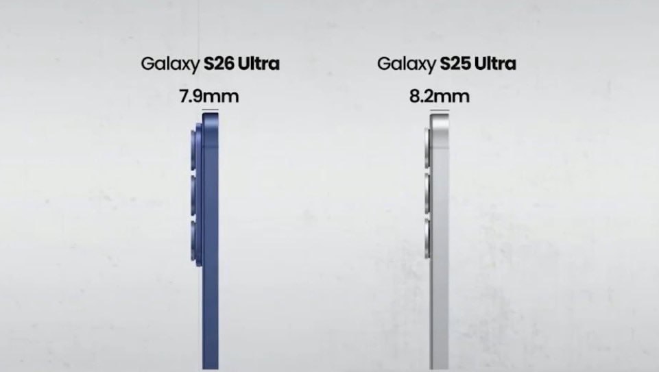🚀 Galaxy S25 Ultra → Galaxy S26 Ultra
Here’s what’s changing 👇
📱 6.86" M13 → 6.89" M14
🎨 8-bit → 10-bit display
🛡 Anti-reflective → 3rd Gen Anti-reflective + Privacy Display
⚡ SD 8 Elite → SD 8 Elite Gen 5
💾 9.6Gbps → 10.7Gbps RAM speed
🔋 5000mAh + 45W → 5000mAh +