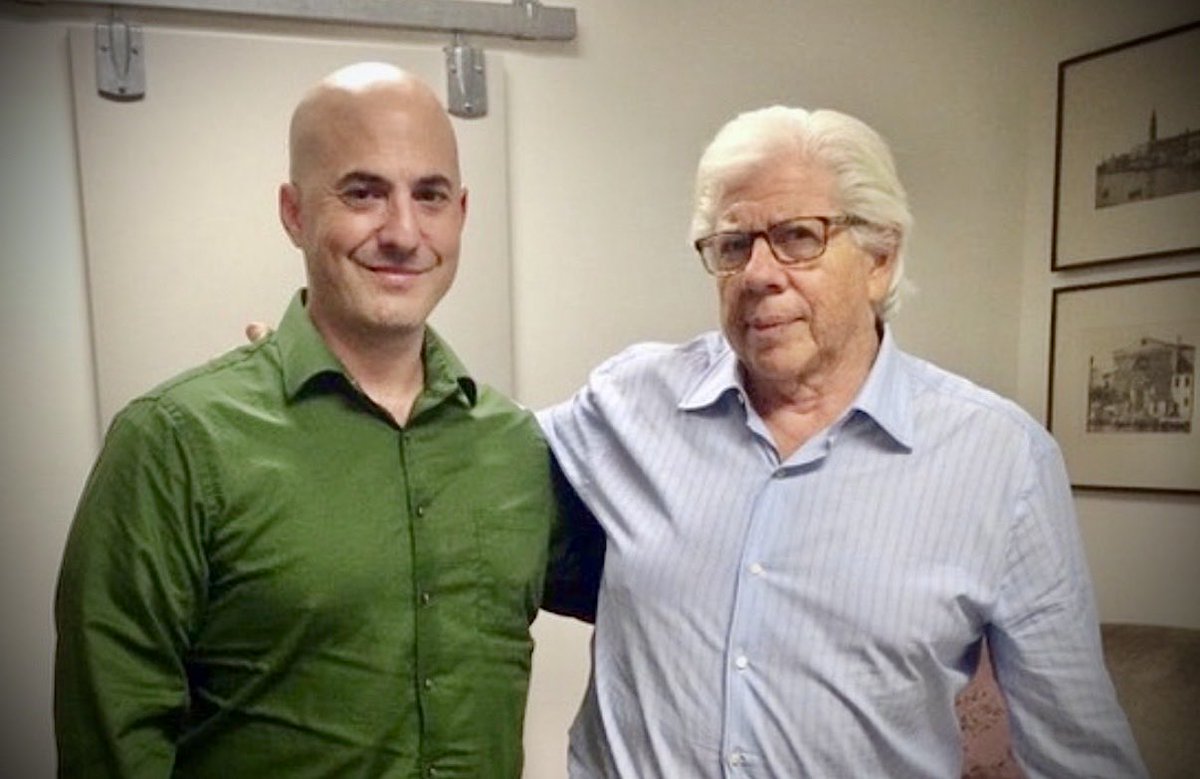 Krasner's tweet photo. Great to see renewed attention on All the President's Men — a timeless reminder of why fearless reporting still matters. Shout out to family friend Carl Bernstein for setting the gold standard in journalism.

https://t.co/JC13buG2CR https://t.co/CWUThlazV9