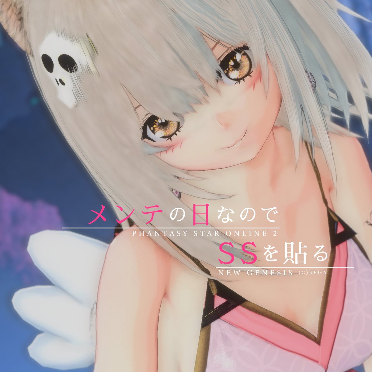 めんすす♪ アプデ楽しみだね #PSO2NGS_SS #メンテの日なのでssを貼る