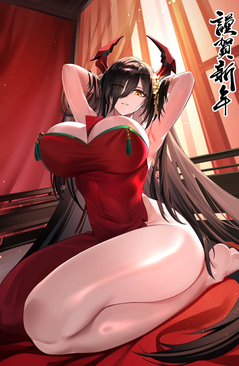 Elsiriya's tweet photo. #アズールレーン 腓特烈大帝，2026新年快乐 https://t.co/e0KRXzXxcY