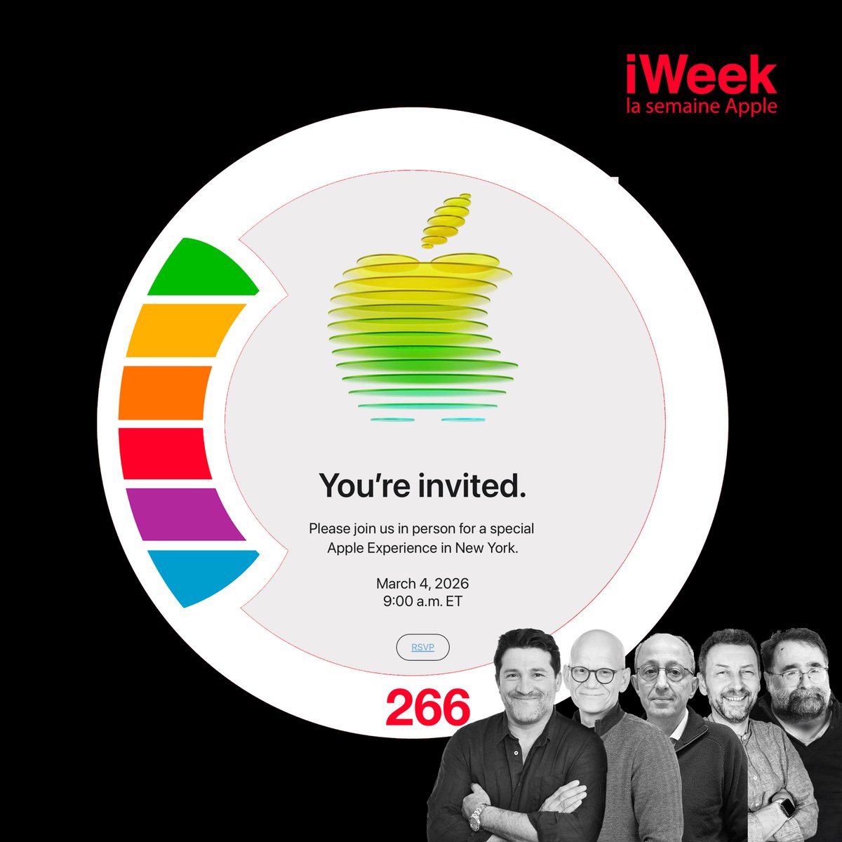 iWeek (la semaine Apple) | podcast tweet media