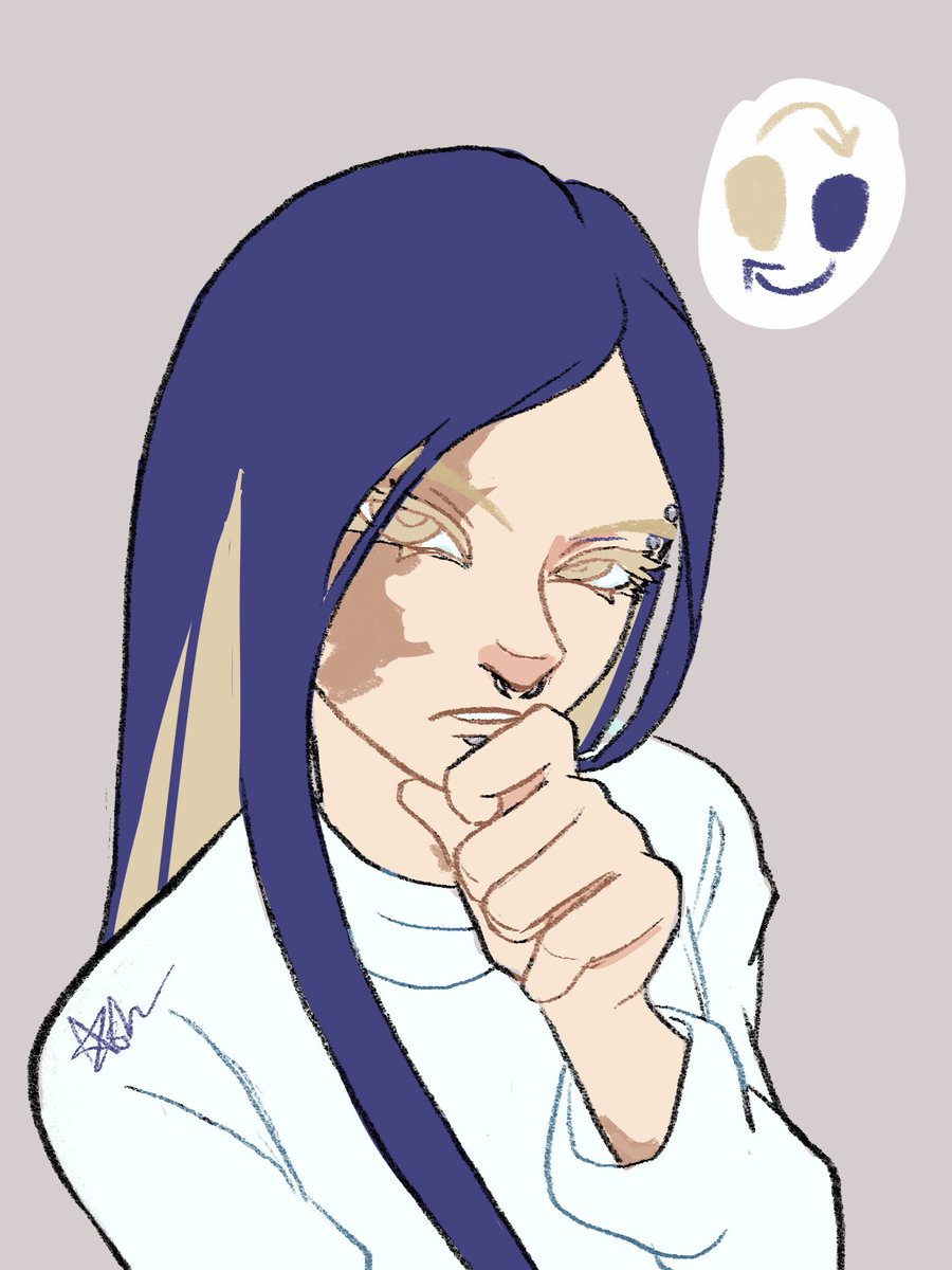 How do we feel about reverse hair color #tamsycaines #gachiakuta