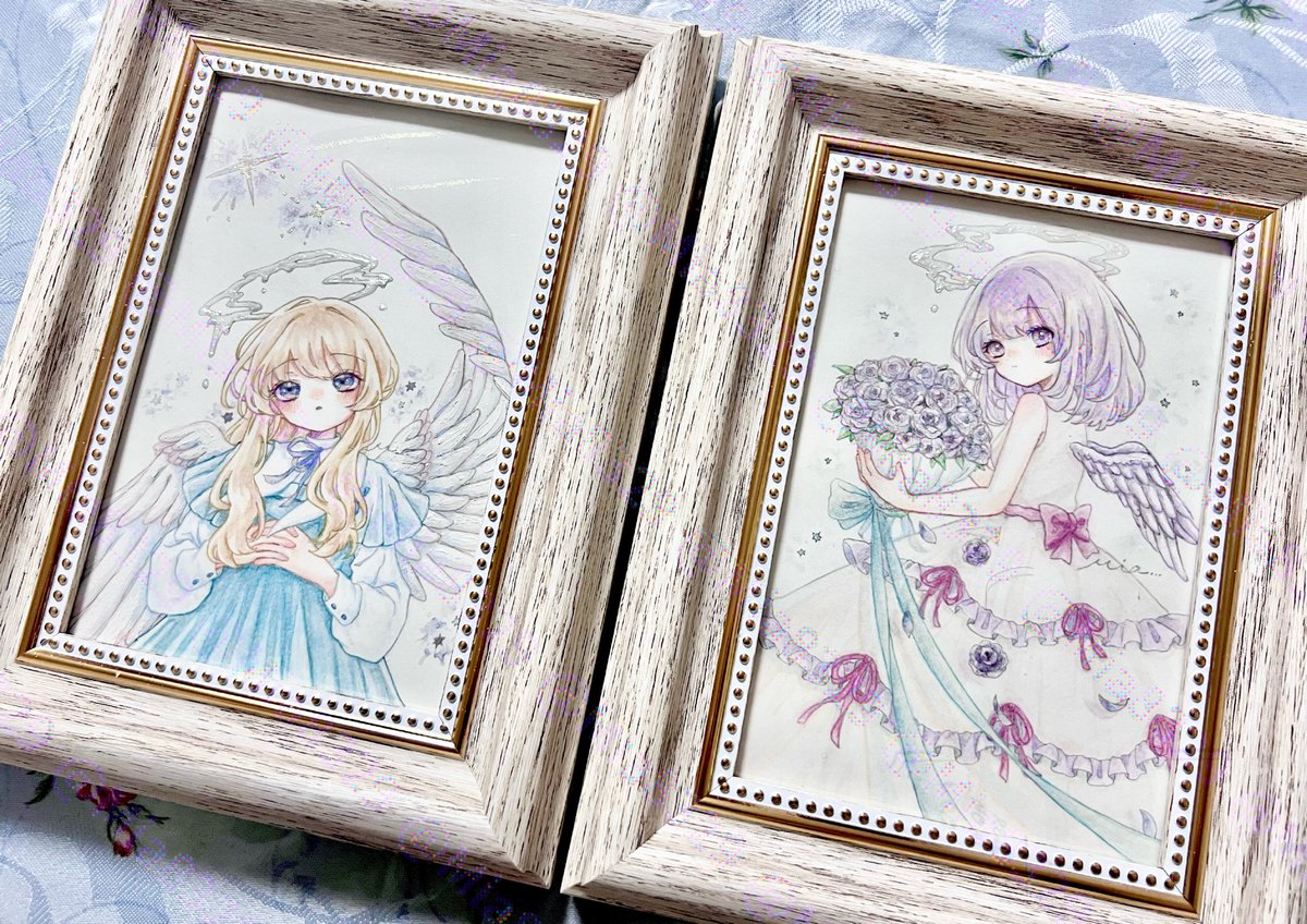 額届いた！可愛い〜〜！！！🪽
#羽を持つもの