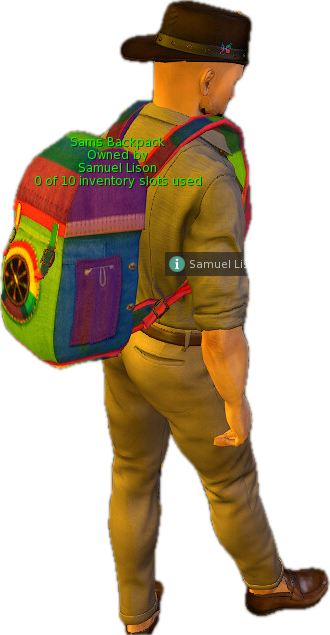 ColoniesSl's tweet photo. Fun fact:

You can take SL Colonies textures…
Feed them into AI…
Generate custom variations…
And import them back into SL.

We tested it with a rainbow backpack 🌈

Community creativity > fixed assets.

#SecondLife #AIArt #SLColonies https://t.co/TArPnBrOcD