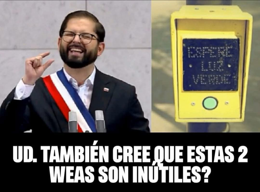 luisvanrock's tweet photo. #DiMondo #Inmundo #PedroPascal es tan wekely como es este parásito #Boric #BoricElErrorDeChile #ElPeorGobiernoDeChile #FueraComunistasDeChile #FueraFraudeAmplio https://t.co/zpDgaChLZq