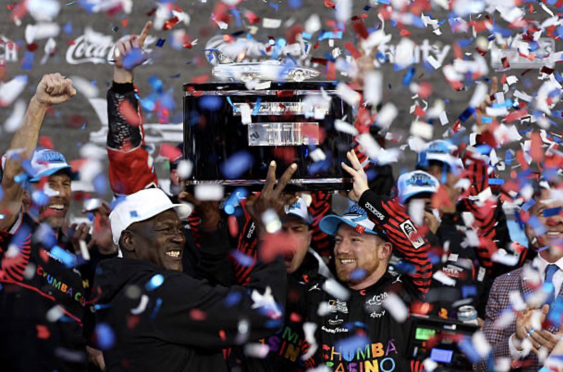 Hey <a href="/FOXSports/">FOX Sports</a> here’s an excellent quality real photograph of Michael Jordan you could have used, instead of that AI slop.

credit: Chris Graythen/Getty Images