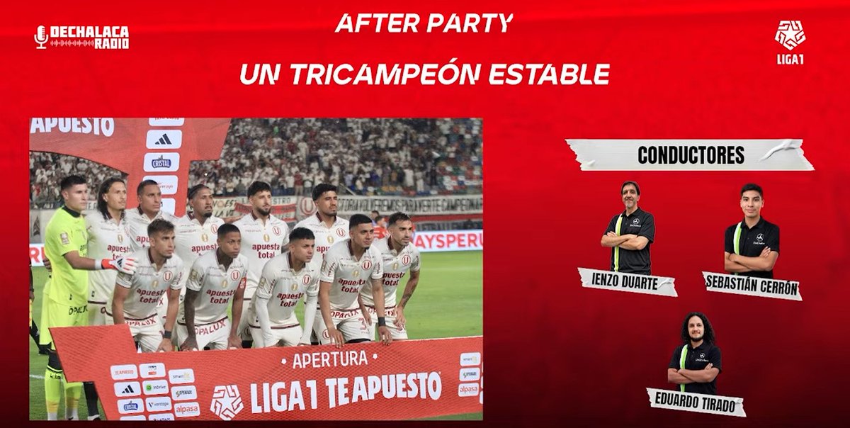 <a href="/EduardoTL/">Eduardo Tirado</a> <a href="/ienzoduarte/">Ienzo Duarte</a> 🗣 <a href="/EduardoTL/">Eduardo Tirado</a>: "Salvo Fara y Alzugaray, los demás extranjeros de Universitario aún no han tenido rodaje. Fuera de los lesionados, la 'U' sigue empleando casi el mismo once del año pasado".

🗣 <a href="/scerroncarassa/">Sebastián Cerrón</a>: "Llama sobre todo la atención que aún no tenga chance de jugar Miguel