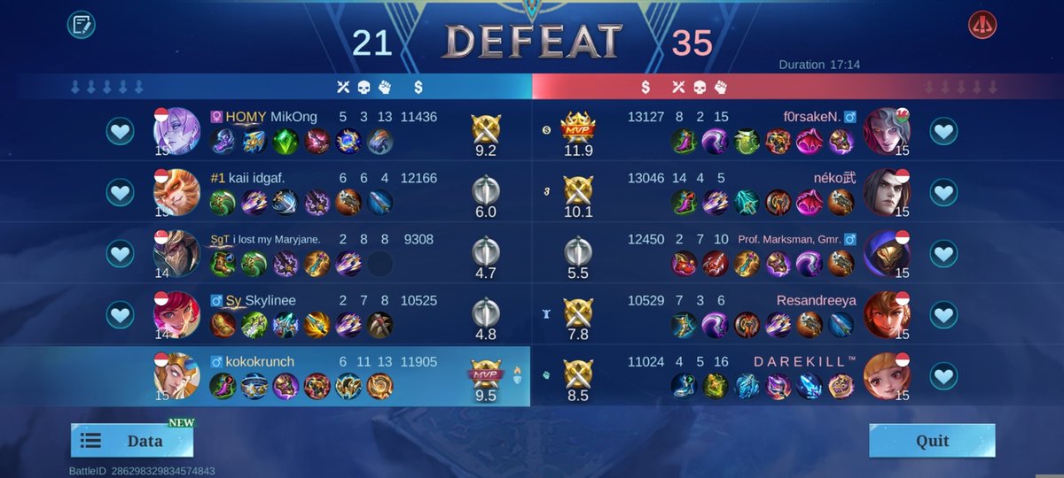 Mobile Legends Menfess tweet media