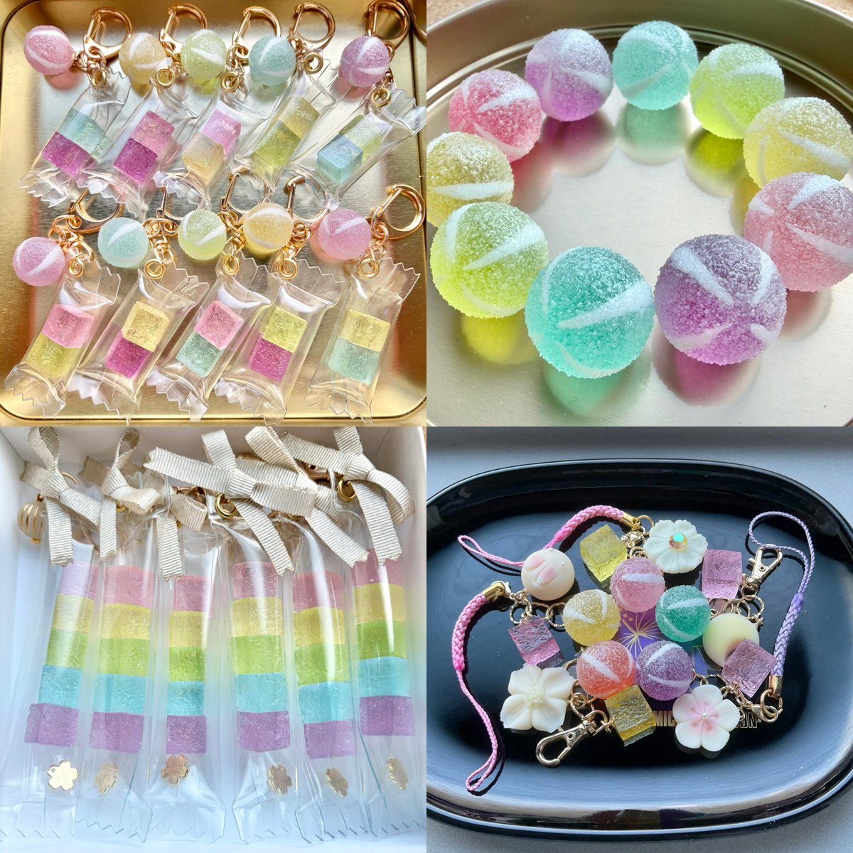 参加させていただきます✨
<a href="/Lupopo_cafe/">*LUPOPO cafe&gallery* 三軒茶屋の糖質オフのケーキ専門カフェとハンドメイドのお店</a> 

練り切りや飴のキーホルダーを作っております🌸今週末2/21(土)に新作発売会がございますので、よろしければご覧ください☺️