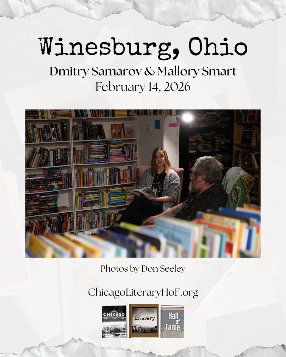 Chicago Literary HoF tweet media