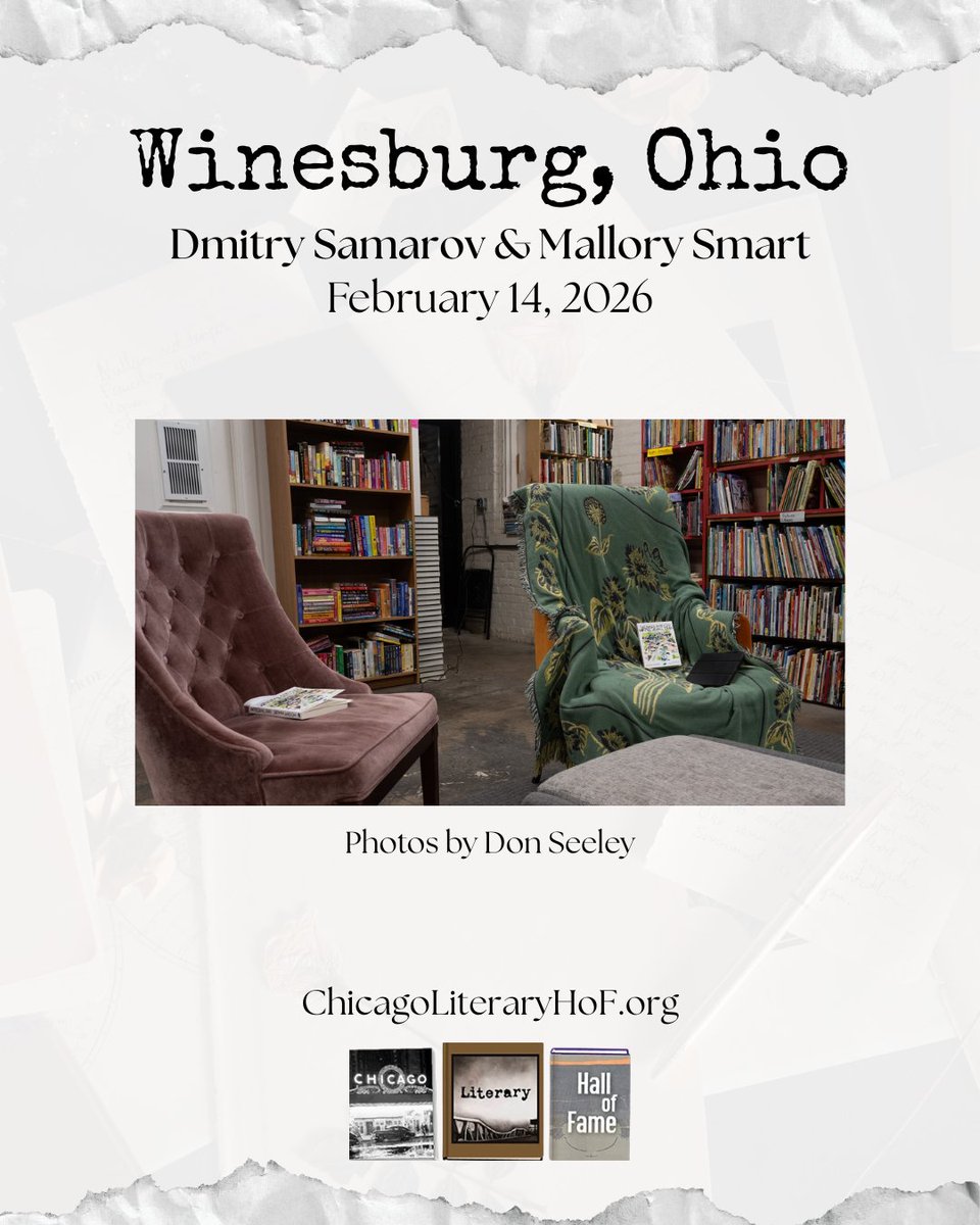 Chicago Literary HoF tweet media