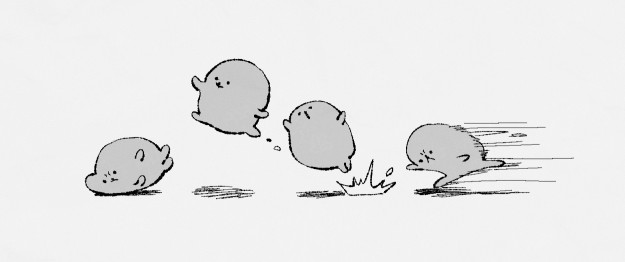 [ちいかわ：もぐらコロッケ]
はじめて見た時の衝撃は忘れられません。火傷は承知の助の上で熱々のもぐらコロッケちゃんを手に乗せたいですね～かわいい！
marshmallow-qa.com/messages/693bf…