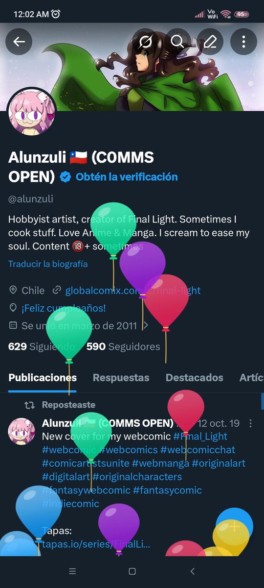 Alunzuli 🇨🇱 (C0MMS OPEN) tweet media