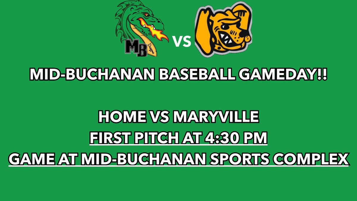 Mid-Buchanan Dragons Baseball tweet media
