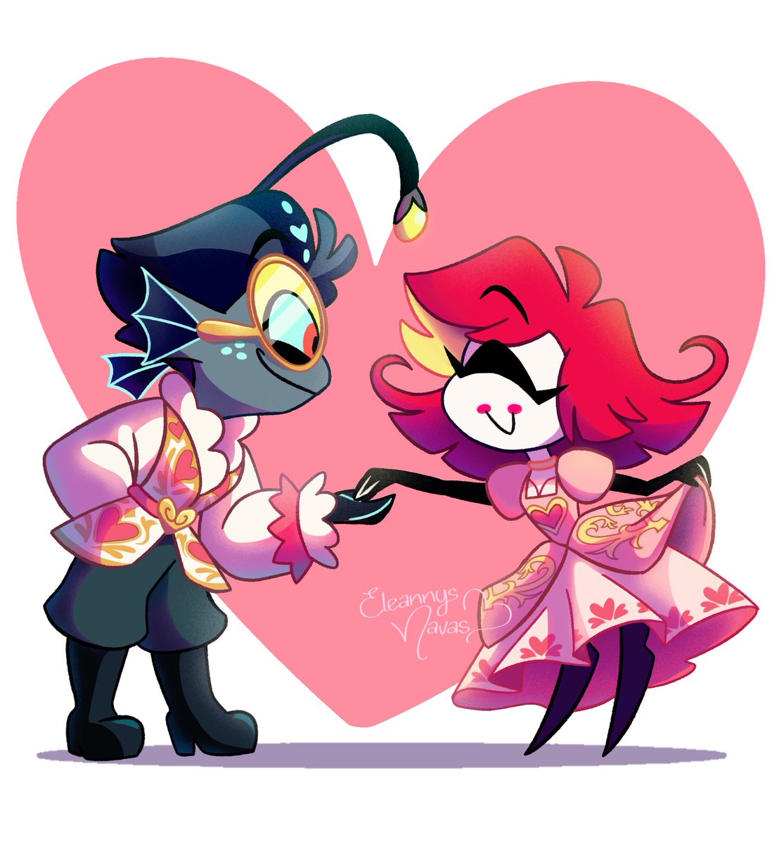 NavasEleannys's tweet image. 🤍Valentine's Day 🤍
#Hazbinhotel