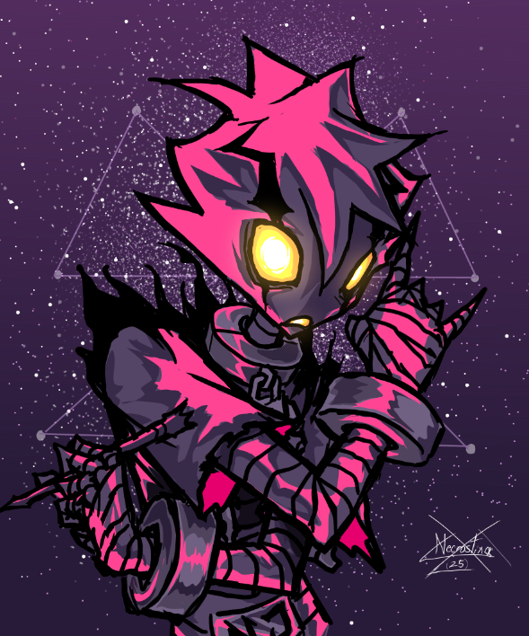 a cosmic avatar of creation and creator
The NecroJin