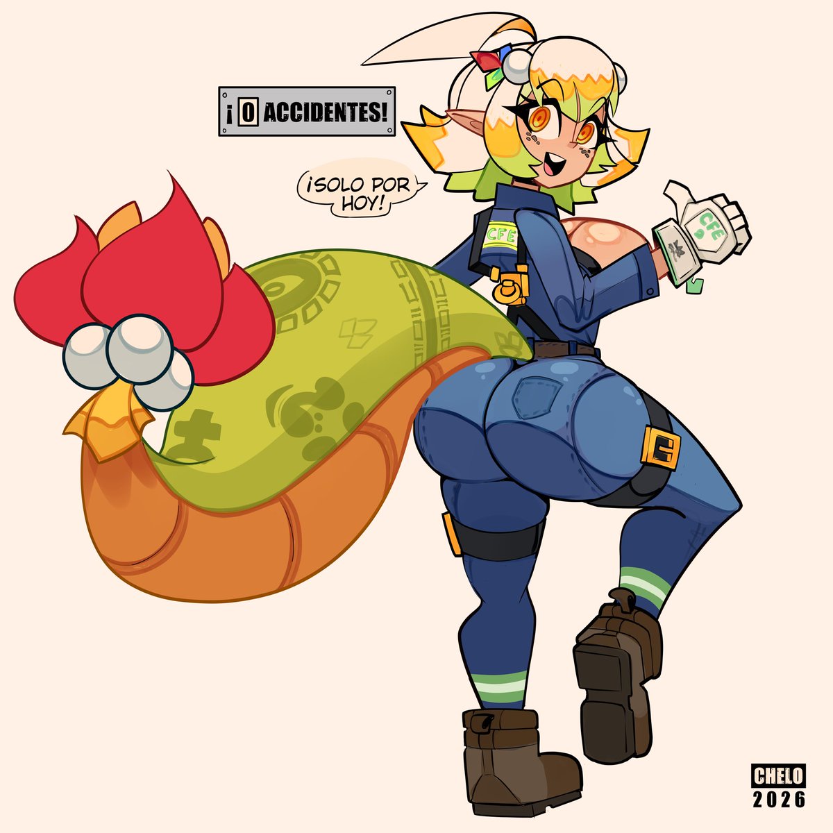 Viborita chambeando uwu
Comisión para <a href="/LAYONAZTEK/">LAYON 🐉½🐍</a>  GRACIAS 💞