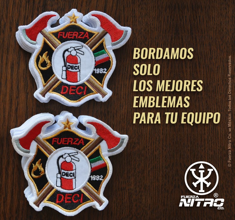 PlayerasNitro's tweet photo. No te conformes con menos, tu Equipo y tu Empresa merecen la mejor calidad de bordado para sus emblemas.
Consulta y cotiza sin compromiso por WhatsApp 558572 2780
#FuerzaNitroCo #bordados #bordadospersonalizados #FNC #Nitro #ParchesBordados #parchespersonalizados https://t.co/JetauOosEE
