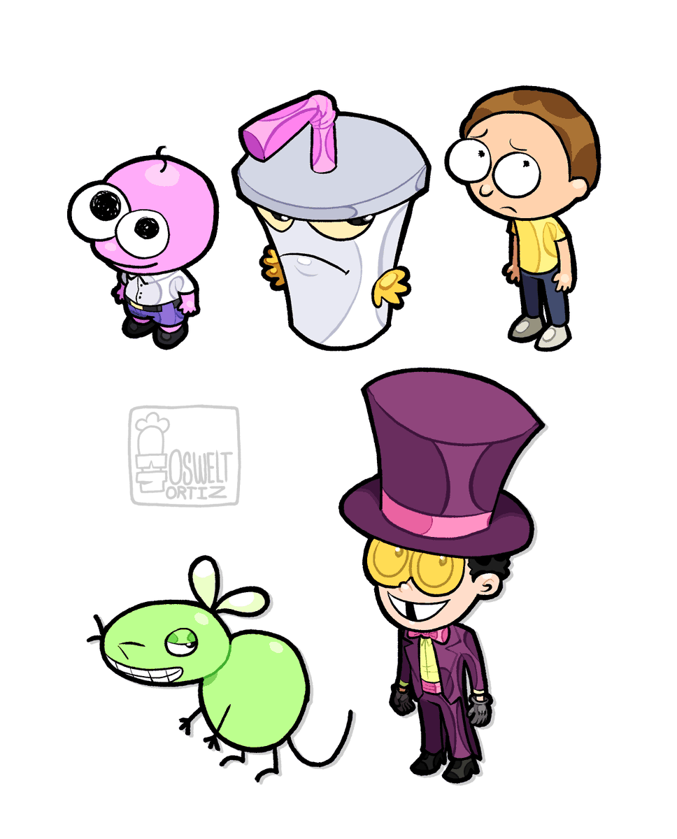 OsweltOrtiz's tweet image. List of adult swim characters
Who is missing, who do you recognize?
Repost
