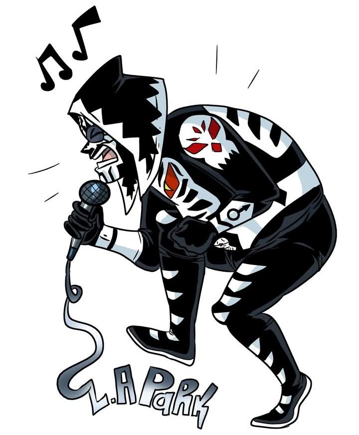ChirpingBlueJay's tweet photo. Thee #original #wcw #chairman #LAPARK @laparktapia formerly known #LaParka. 
#WWERaw    #WWENXT    #SmackDown    @WWE #WWE @TripleH #TheChairman #SkullCaptain #LosParks
#OneForMeOneForMyHomies 👊💀👍 https://t.co/q7zAO6bFmR