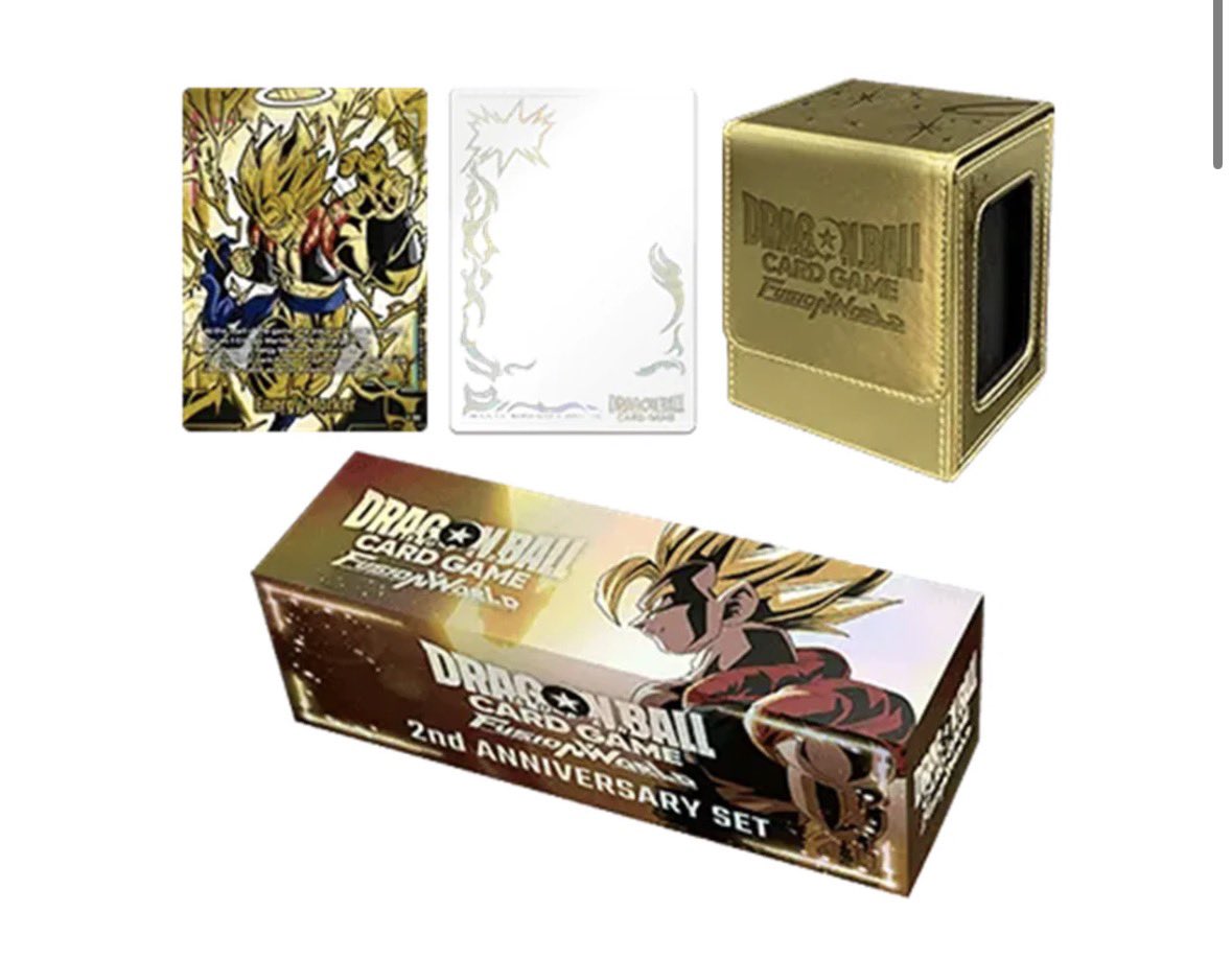 Dragon Ball Super Fusion World 2nd Anniversary Box @hobbiesville