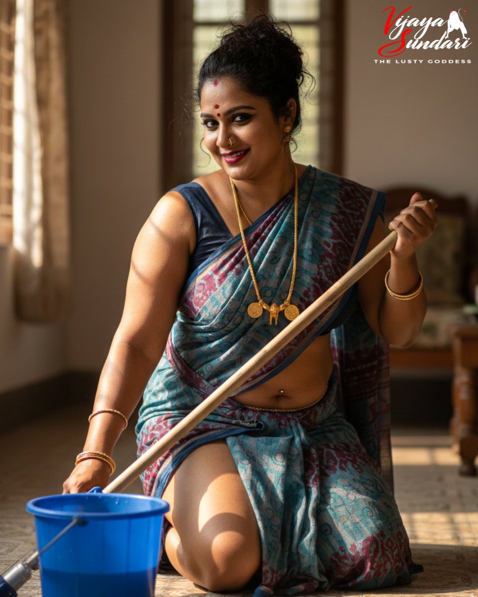 One of my daily routines is to clean the house and I do it with great love🥵🤭

#VS #lustygoddess #naughtymomma #naatukattai #thulukachi