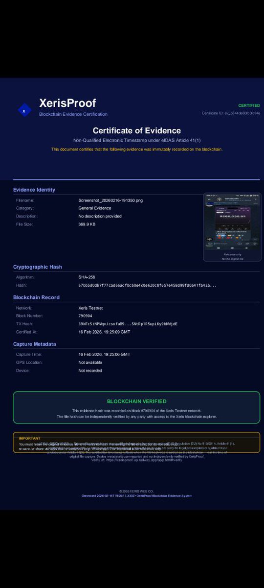<a href="/betlognabrown69/">HITRUN</a> <a href="/xeriscoin/">Xeris</a> $Xeris <a href="/xeriscoin/">Xeris</a> is faster than #Solana more secure than $Eth and will have mining and in chain wallet architecture as well 👀 

Its initial dex will be lightning fast and cheap. This chain will create huge waves in the layer one scene ⛓️‍💥⛓️

$Btc $Kas $Doge