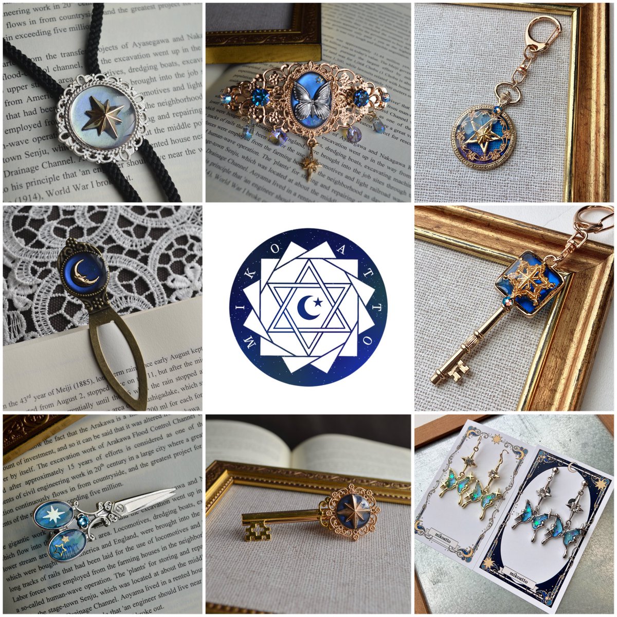 🌟 <a href="/Lupopo_cafe/">*LUPOPO cafe&gallery* 三軒茶屋の糖質オフのケーキ専門カフェとハンドメイドのお店</a> 様 🌟
いつも素敵な企画ありがとうございます！
夜空と推し色アクセサリーを創作しているmikoattoです💙

本日18時より #宙フェス夜市 の通販サイトにて作品の販売を行います✨
夜空をイメージした作品をたくさんご用意しておりますので、是非ご覧下さい🌙

market.sorafes.com/collections/mi…