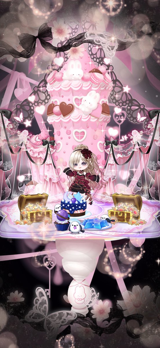 子どもヴィネ更新🆙
Xに投稿するの忘れてたわ(´^ω^｀)ﾌﾞﾌｫwww

#バレンタイン
#ペアリウム #着せ替えゲーム