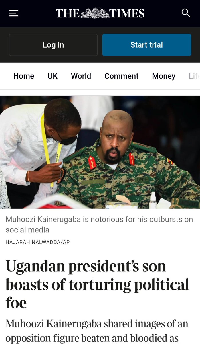 allimadi's tweet photo. The politically and morally bankrupt #MilitaryRegime of #Murder and #Torture can't Take #Uganda Anywhere. Even #Apologists such as @BBCAfrica
@worldbankgroup #AjayBanga @IMFNews @IMFAfrica @KGeorgieva Should be able to see this.
#SeniorDictator @KagutaMuseveni & #Imbecile #JuniorDictator @mkainerugaba continue adding potential charges with new crimes.
Who would still finance such a regime? Even Amin and Saddam Hussein never boasted of torture & murder unlike #Museveni through #Muhoozi
@SecRubio @SenatorRisch @Keir_Starmer @EmmanuelMacron @PPouyanne @TotalEnergies @_FriedrichMerz