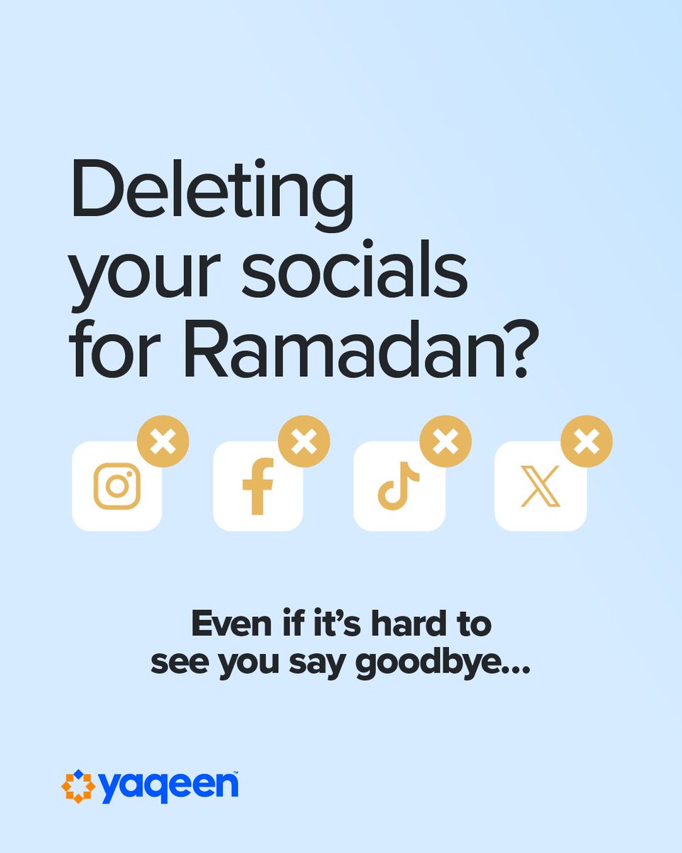 yaqeeninstitute's tweet photo. If you’re planning a social media detox this Ramadan, this is for you. 

Keep your spiritual momentum. Join the Allah’s Names Ramadan Challenge: https://t.co/51oBPY919w https://t.co/7AYKi4dzbG