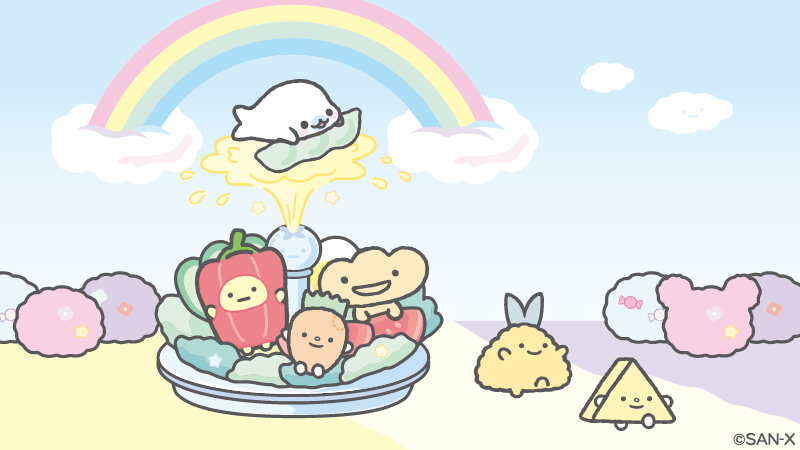 まめゴマとあじふらいのしっぽ！