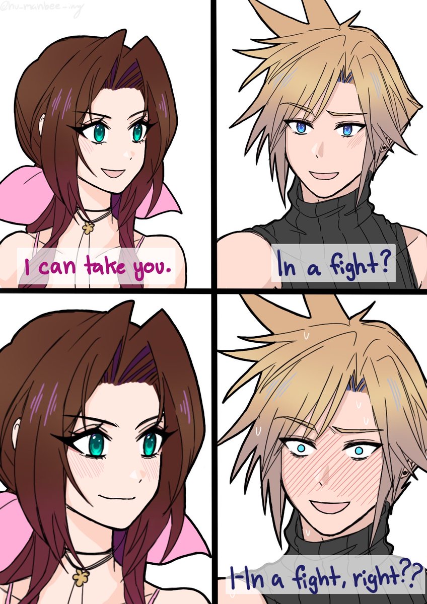 Aerith obviously means Queen’s Blood, Cloud