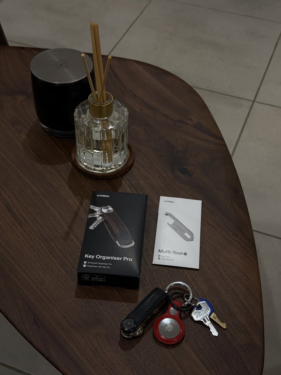 First <a href="/orbitkey/">Orbitkey</a> purchased in June 2019 in Dubai.
7 years later, still in perfect condition.

Moved into a new home, so I had to get a new one! 

#Dubai #Sydney #orbitkey