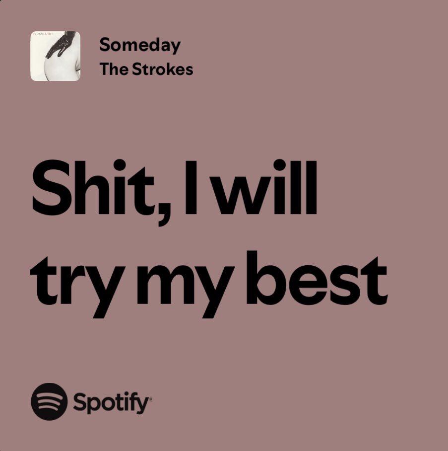 Ya no es una simple canción, ahora describe tantas cosas que siento.